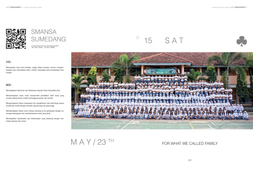 Cetak dan design buku tahunan sekolah