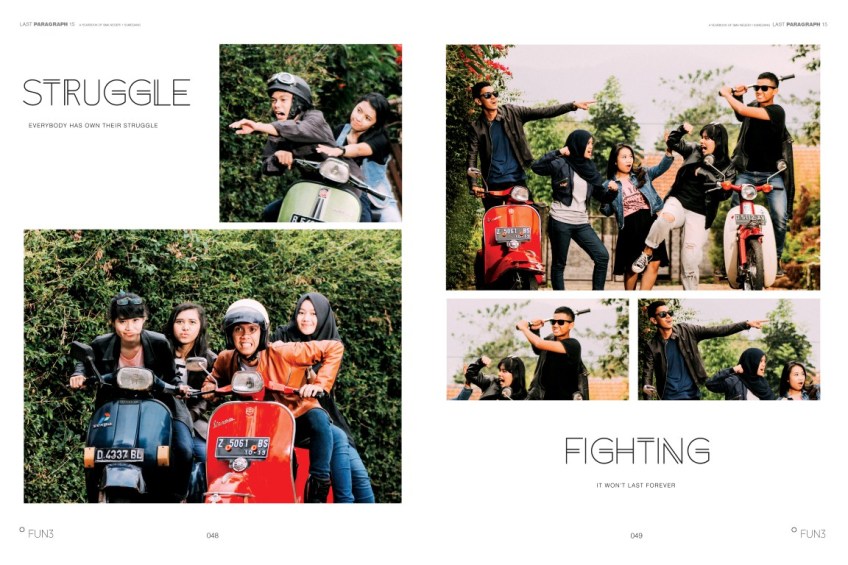 design buku tahunan siswa by percetakan RK Creative