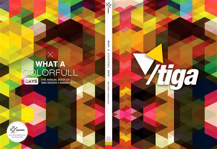 design cover buku tahunan