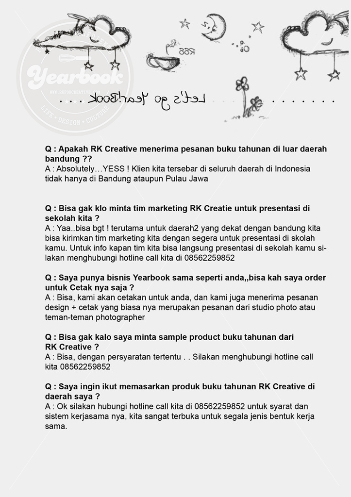 contoh proposal buku tahunan sekolah