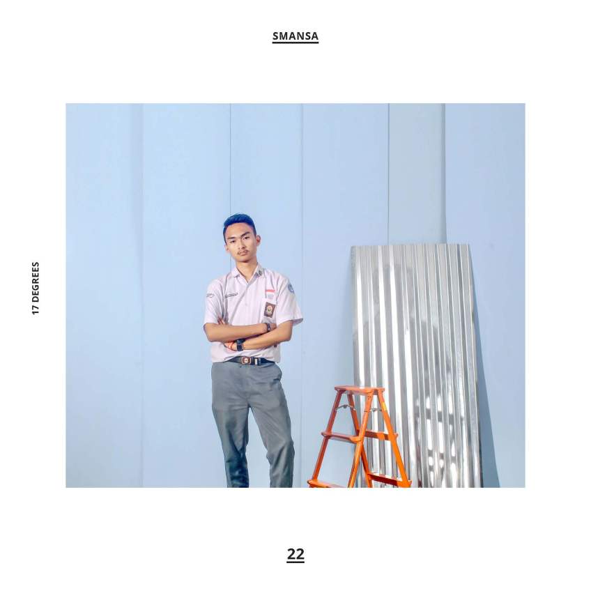 design cover album kenangan sekolah