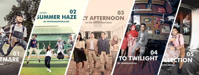 konsep foto album kenangan sekolah unik